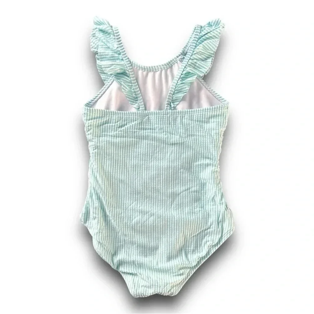 Cat & Jack | Flounce Trimmed One Piece Swimsuit (M)
